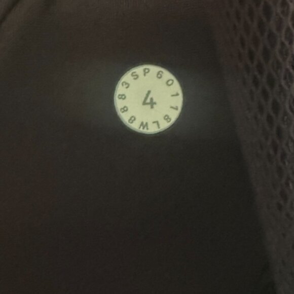 Lululemon Non-Stop Romper Women 4 Black Cherry/Maroon Stretch Lightweight Active - Picture 5 of 6